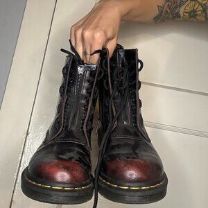 Lace Up and Zipper Doc Martens